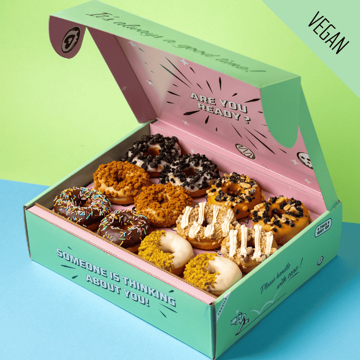 “Coffee Break” mini doughnut gift box (VG)
