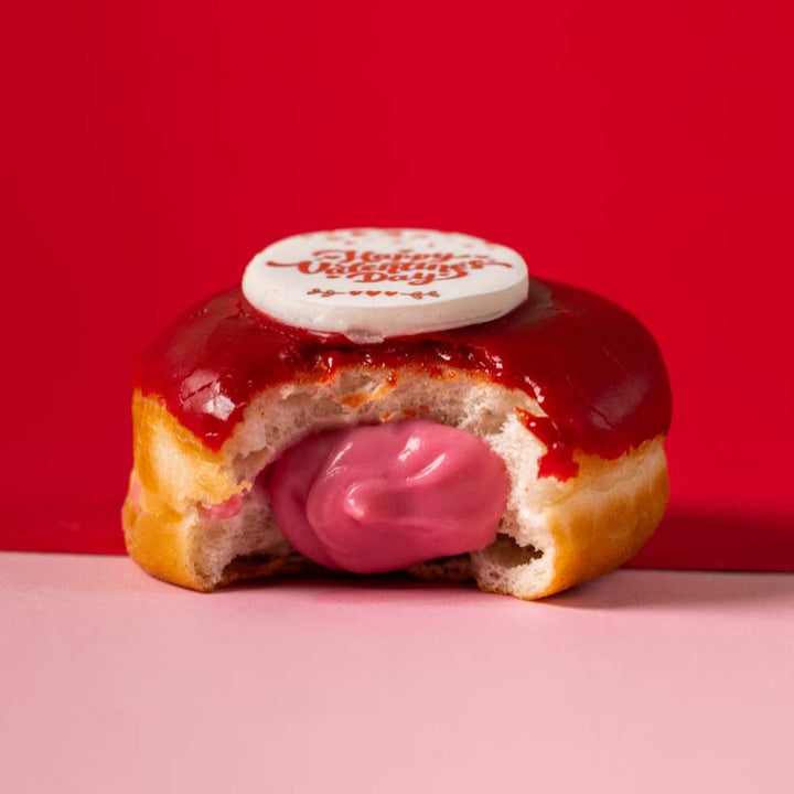 "Spécial Saint-Valentin" coffret cadeau de mini donuts (VG)