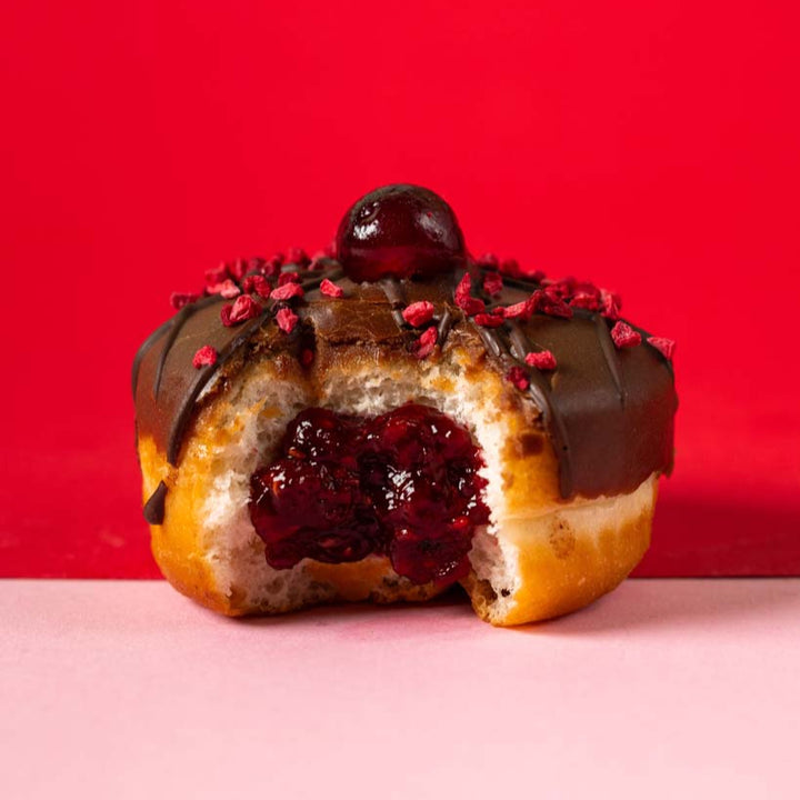 "Spécial Saint-Valentin" coffret cadeau de mini donuts (VG)