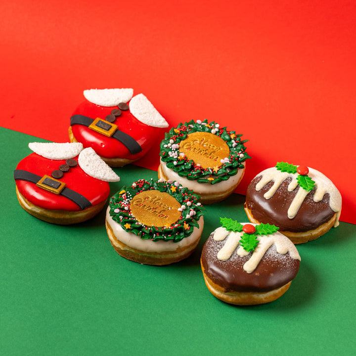Confezione regalo di ciambelle "Santa&