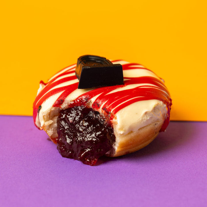 Halloween Office Box – 24 donuts with logo (vegan)