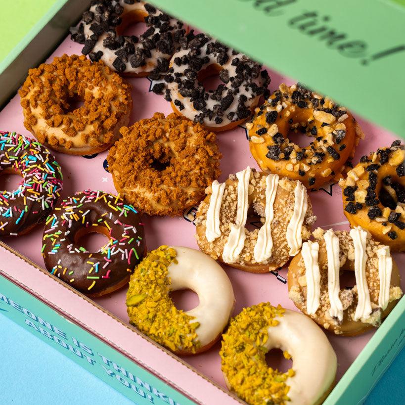 “Coffee Break” mini doughnut gift box (VG)
