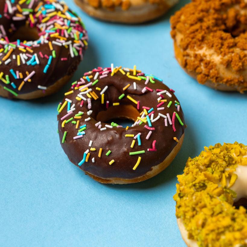 “Coffee Break” mini doughnut gift box (VG)
