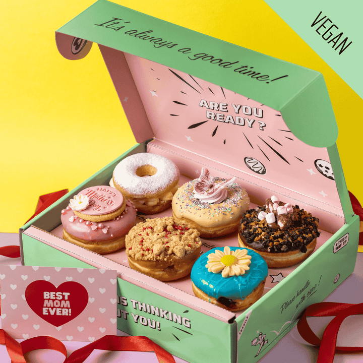 Coffret cadeau Vegan "spécial fête des mères" Donut