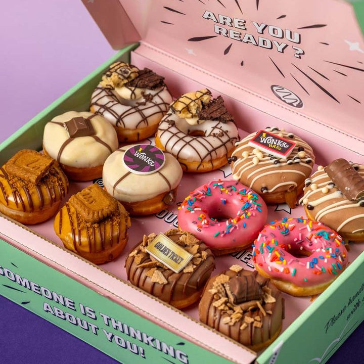 "Confezione regalo di mini ciambelle "I preferiti di Wonka