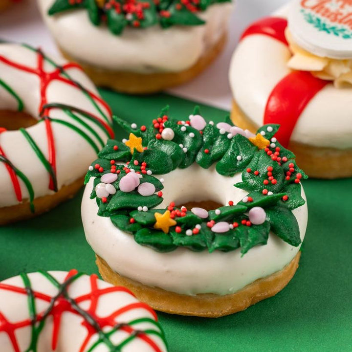 "Vegan Christmas" mini doughnut gift box (VG)