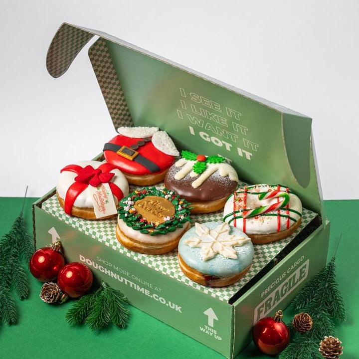 "Christmas Special" doughnut gift box