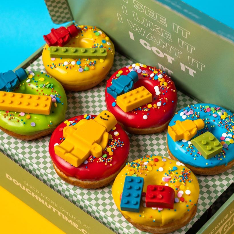 "Block Party Special" boîte cadeau à donuts
