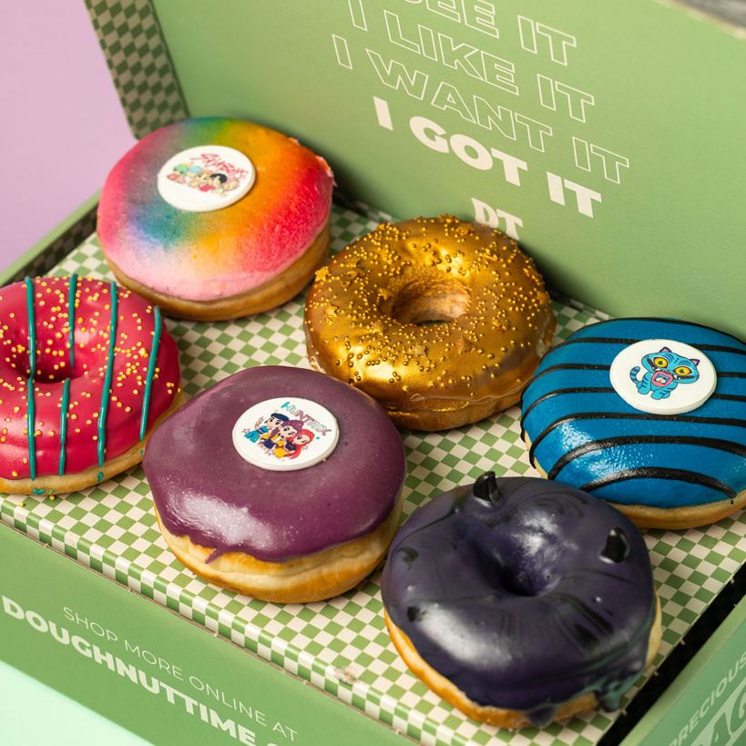 Confezione regalo di ciambelle "K-Pop Special" (vegan)