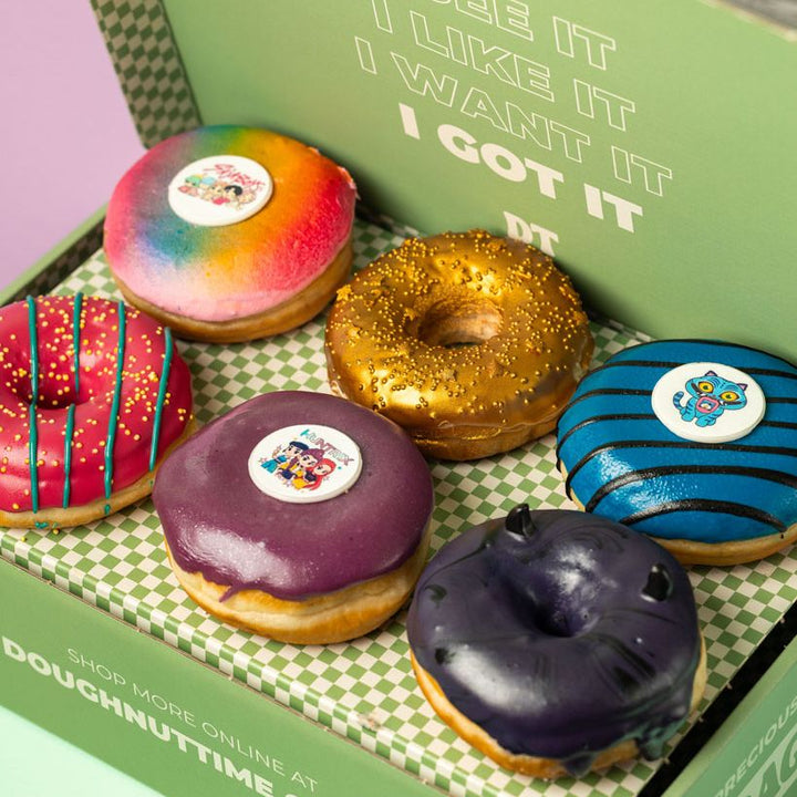 Confezione regalo di ciambelle "K-Pop Special" (vegan)